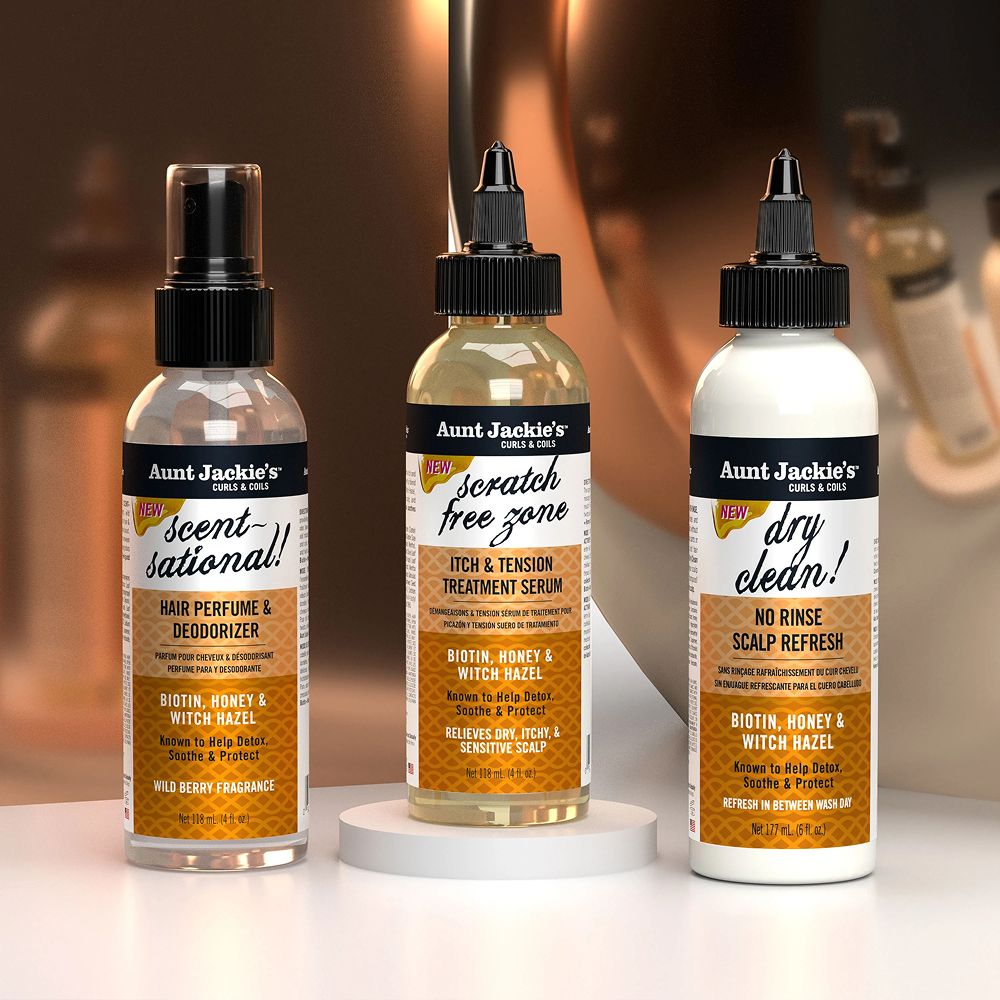 Aunt Jackie's Biotin & Honey Scratch-Free Zone Itch Serum 4oz