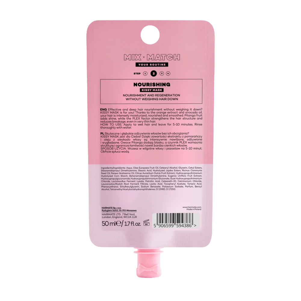 Hairmate Kissy Mini Mask For Thin Hair 50ml