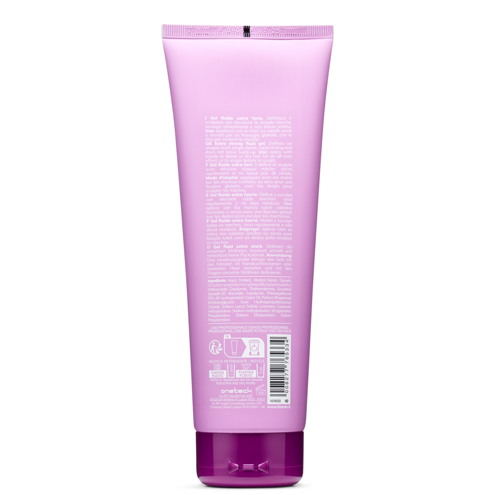 Fanola Extra Strong Fluid Gel 250ml Fantouch