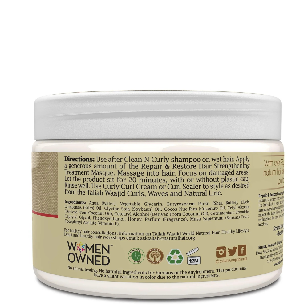 Taliah Waajid CWN Repair & Restore Mask 355ml-All-Aladin Beauty