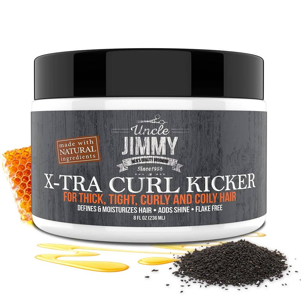 Uncle Jimmy Curl Kicker Cream Extra 8oz-All-Aladin Beauty
