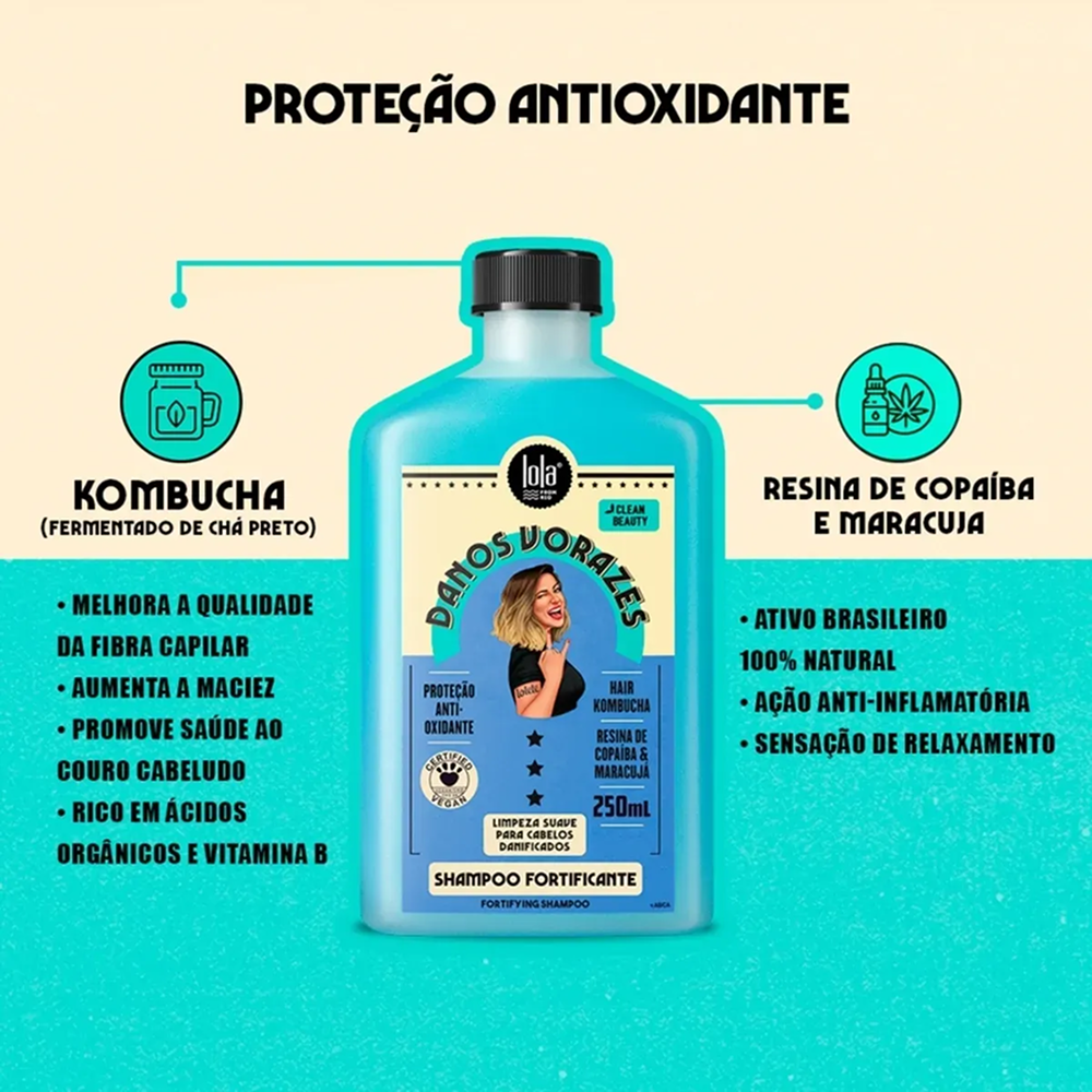 Lola Cosmetics Danos Vorazes Shampoo 250ml