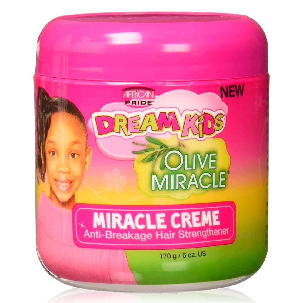 African Pride Dream Kids Olive Miracle Cream Hair Strengthener