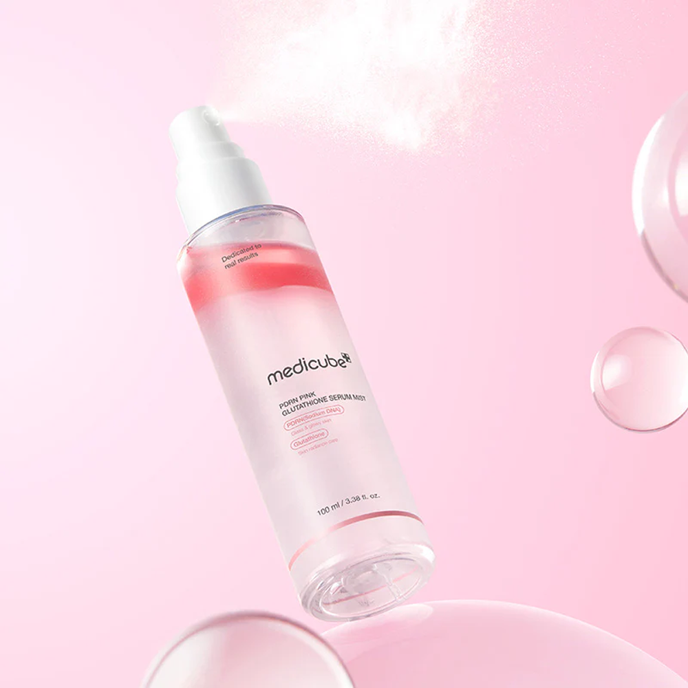 Medicube Pdrn Pink Glutathione Serum Mist 100ml-Toner-Aladin Beauty