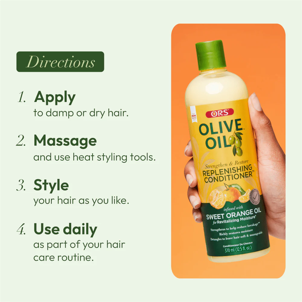 Ors Olive Oil Strengthen and Restore Replenishing Conditioner-All-Aladin Beauty