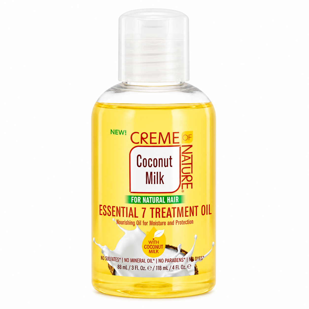 Creme of Nature Coconut Milk Essential 7 Treatment Oil 4oz