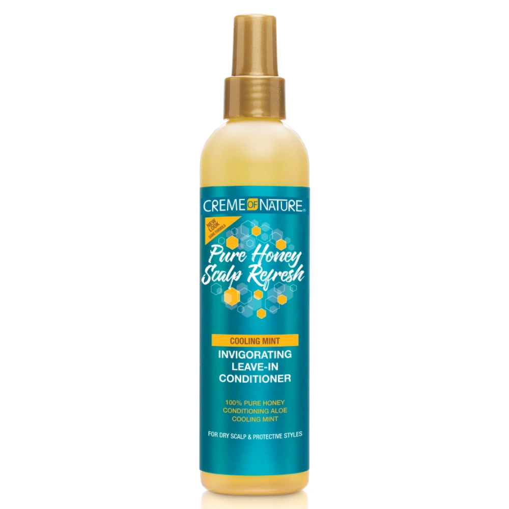 Creme of Nature Pure Honey Scalp Refresh Leave in 8oz