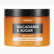 Kundal Macadamia & Sugar Body Scrub 550g-Body Scrub-Aladin Beauty