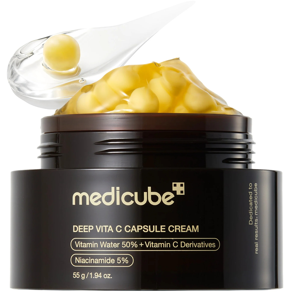 Medicube Deep Vitamin C Capsule Cream 55g-Vitamin C Brightening Cream-Aladin Beauty