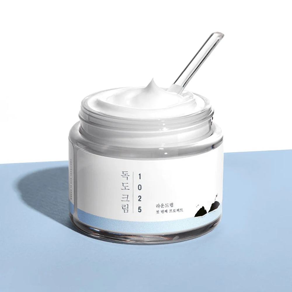 Round Lab 1025 Dokdo Cream 80ml-Collagen Glow Moisturizer-Aladin Beauty
