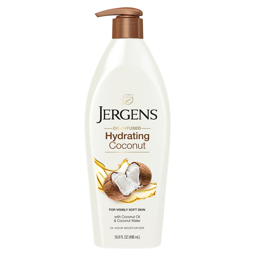 Jergens Hydrating Coconut Dry Skin Moisturizer Lotion 496ml-Body Lotion-Aladin Beauty