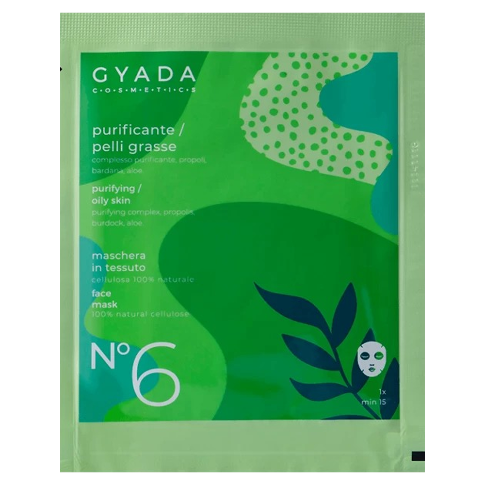 Gyada N°6 Face Sheet Mask Purifying 15ml-All-Aladin Beauty