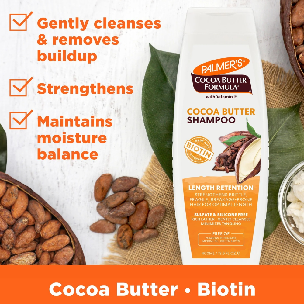 Palmer's Cocoa Butter Shampoo 400ml-All-Aladin Beauty