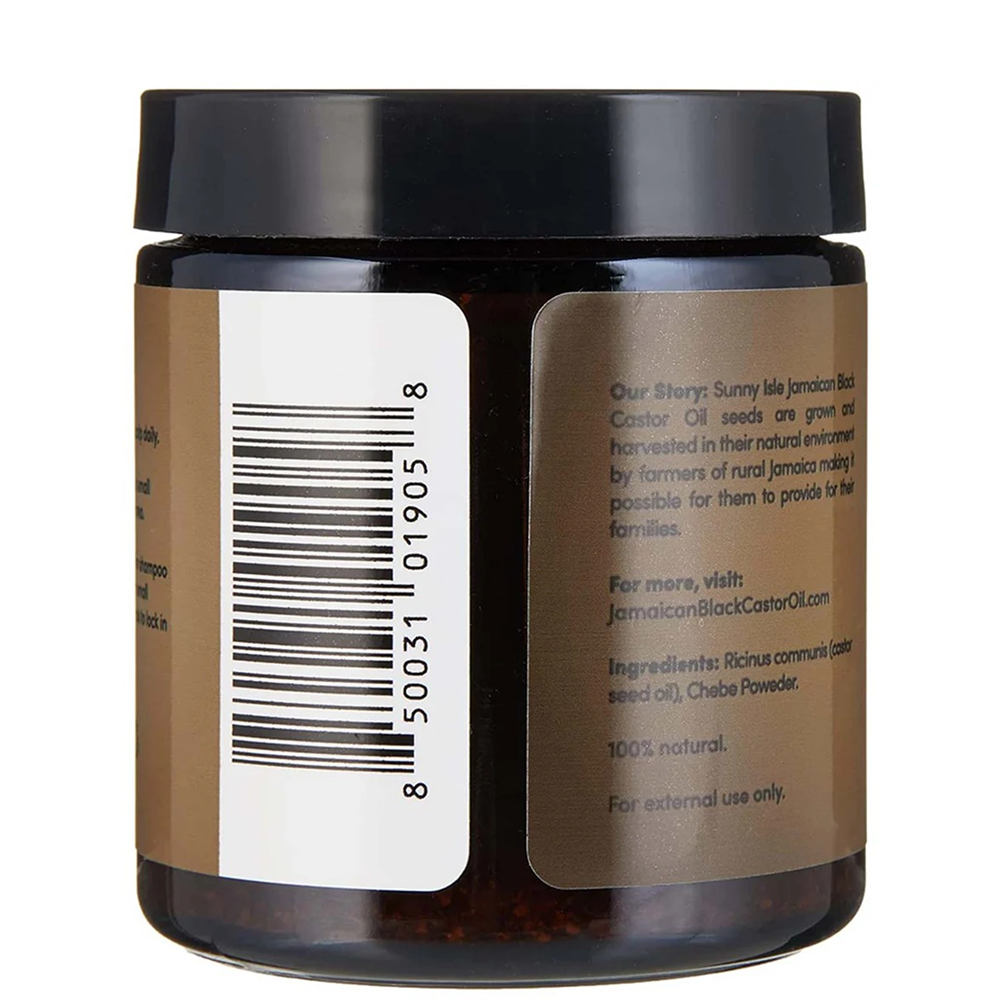 Sunny Isle Jamaican Black Castor Oil Pure Butter infused with Chebe 4oz-All-Aladin Beauty