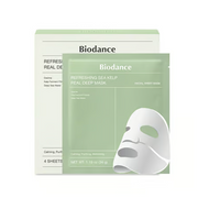 Biodance Refreshing Sea Kelp Real Deep Mask 1 Box 34g X 4 Pieces-Sheet Mask-Aladin Beauty