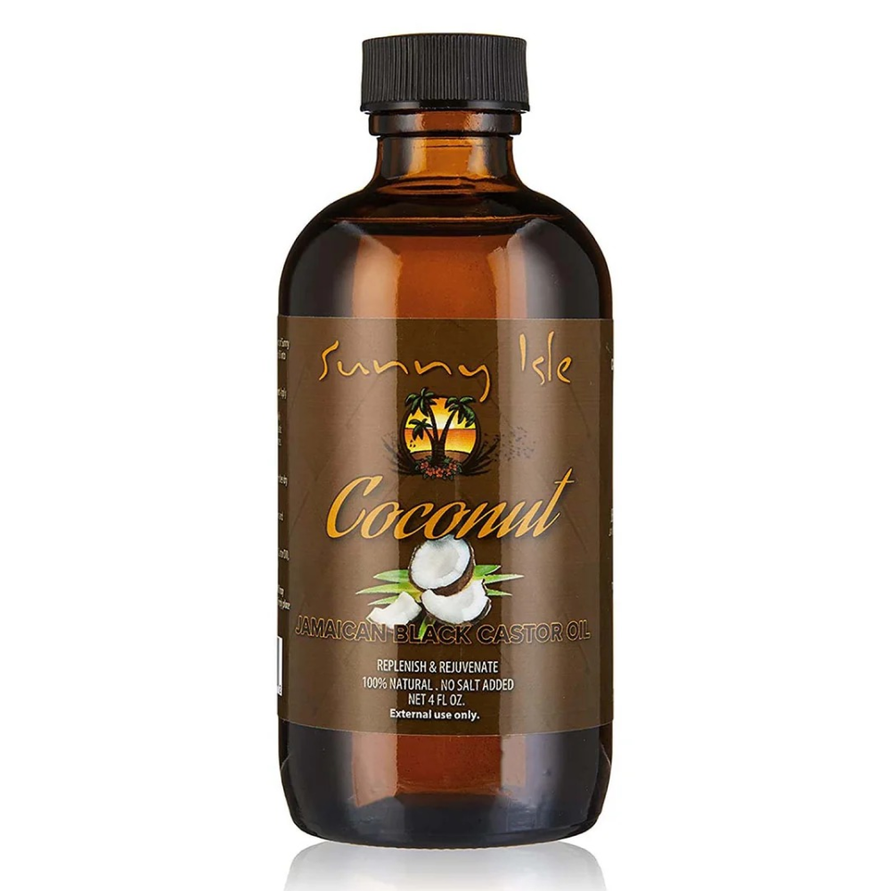 Sunny Isle Jamaican Black Castor Oil Coconut 4oz-Hair Oil-Aladin Beauty