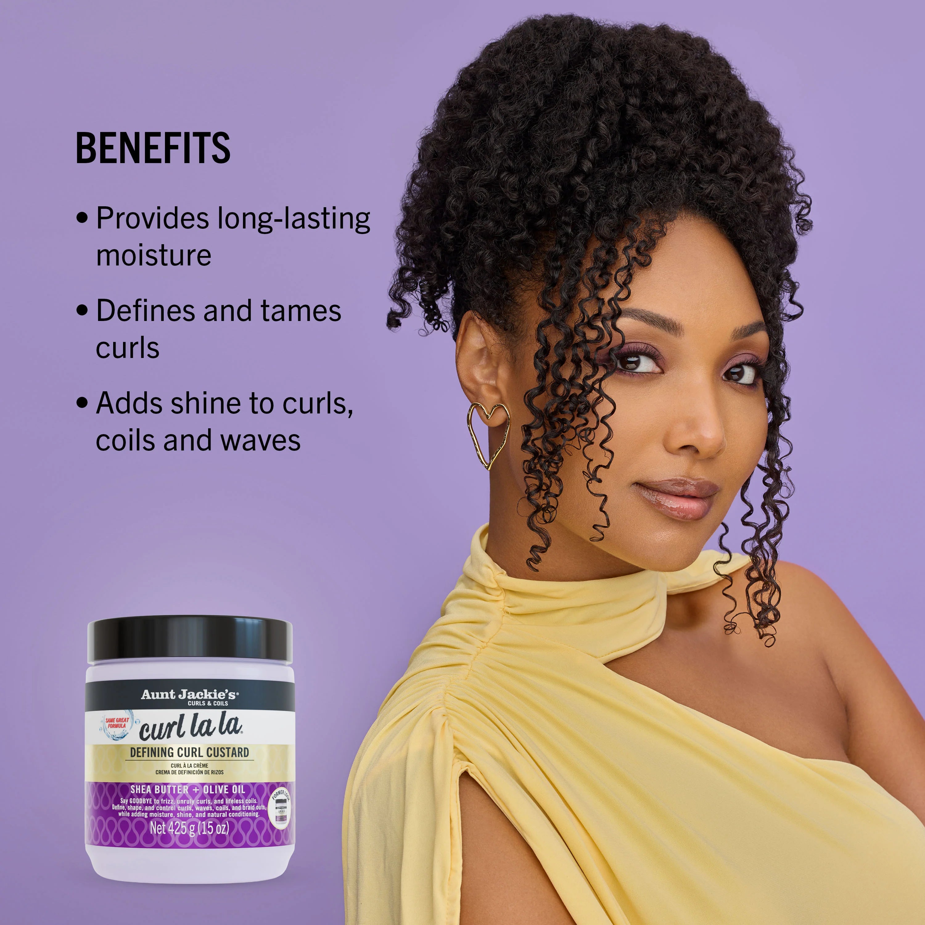 Aunt Jackie's Curl La La Defining Curl Custard 426g