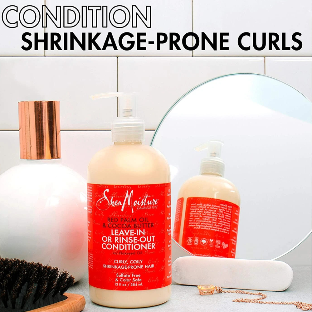 Shea Moisture Red Palm Oil & Cocoa Butter Hi-Slip Detangling Shampoo 384ml