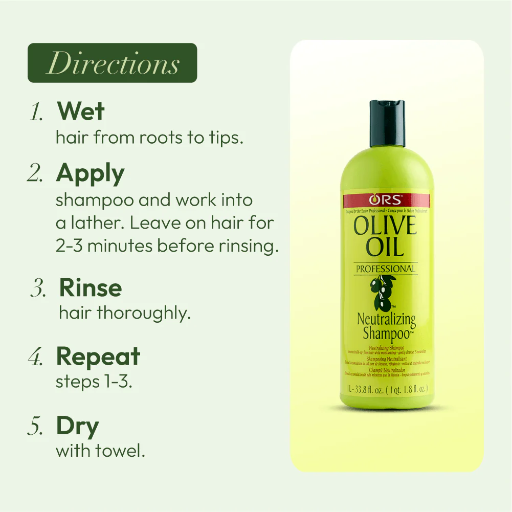 Ors Olive Oil Professional Neutralizing Shampoo 33.8 oz-All-Aladin Beauty
