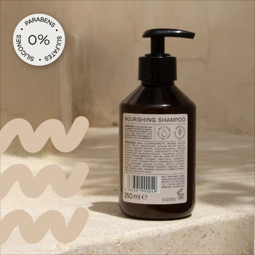 Bali Curls Nourishing Shampoo 250ml
