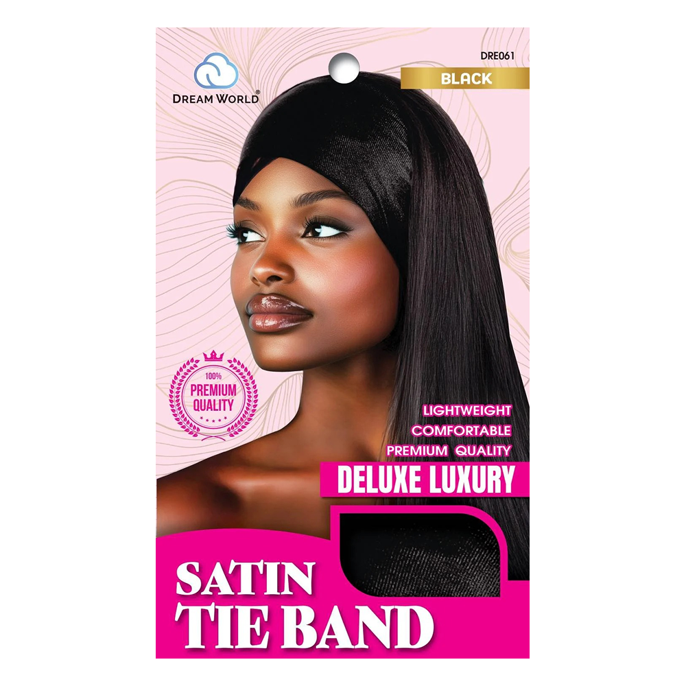 Dream World W-Tie Band Satin Black-All-Aladin Beauty