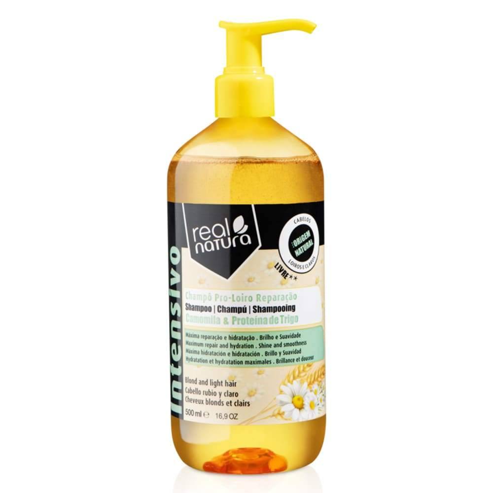Real Natura Pro-Blonde Repair Shampoo 500ml