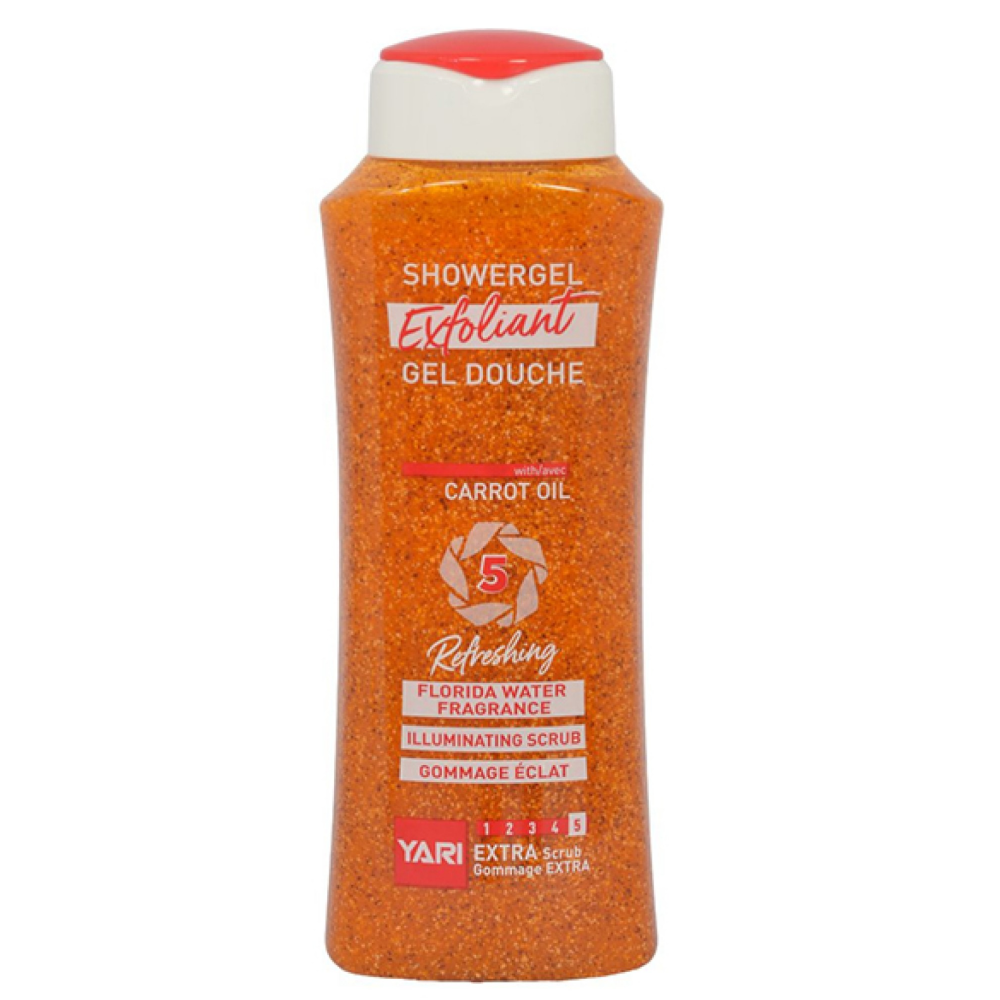 Yari Exfoliant Showergel Carrot Oil #5 Extra Scrub 500ml-All-Aladin Beauty