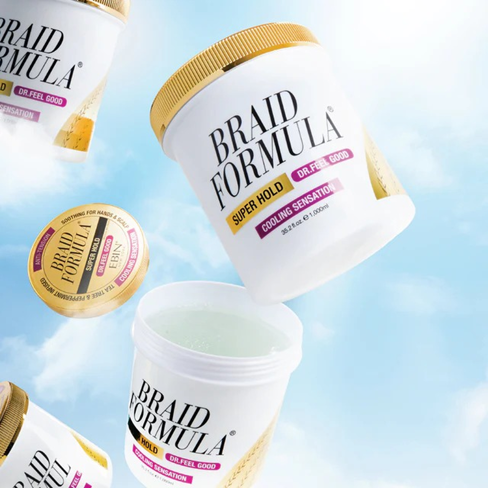 Ebin Braid Formula Dr. Feel Good Super Hold 180ml-Gel-Aladin Beauty