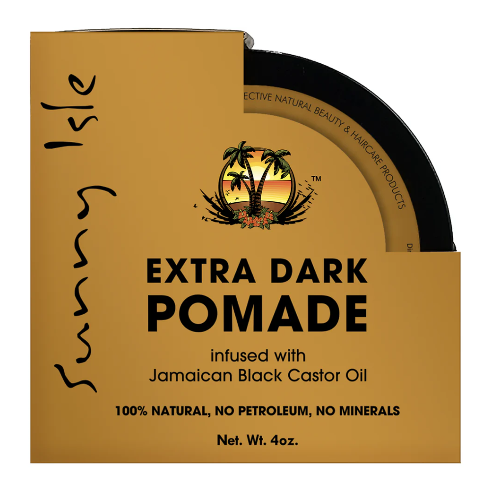 Sunny Isle Jamaican Extra Dark Castor Oil Pomade 4oz-Hair Oil-Aladin Beauty