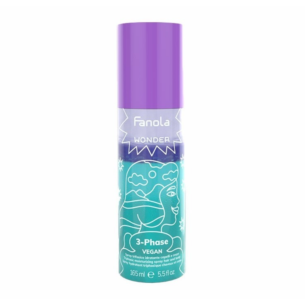 Fanola Wonder 3-Phase Hair & Body 165ml