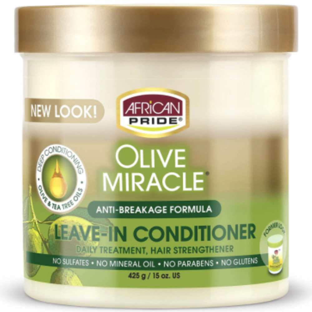 African Pride Olive Miracle Leave-In Conditioner Cream 425g