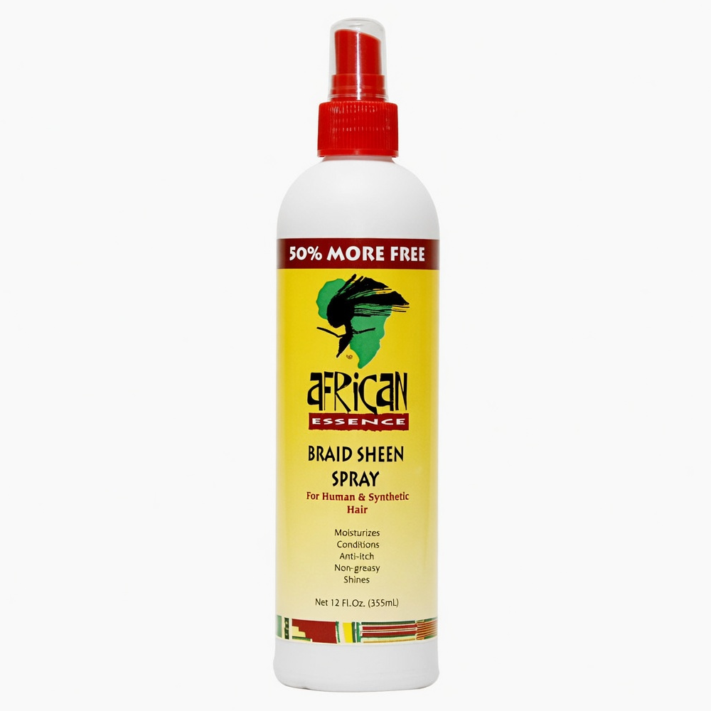 African Essence Braid Sheen Spray 12oz-All-Aladin Beauty