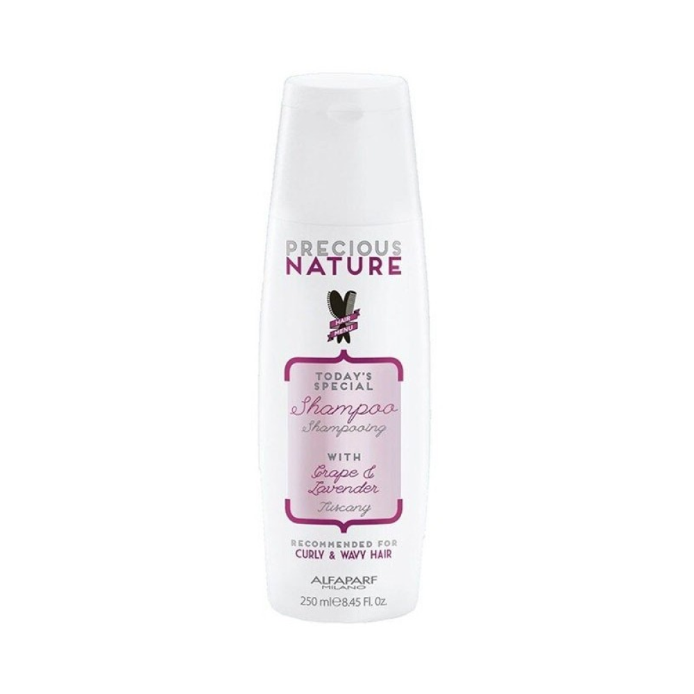 Alfaparf Precious Nature Curly & Wavy Shampoo 250ml-Moisturizing Shampoo-Aladin Beauty
