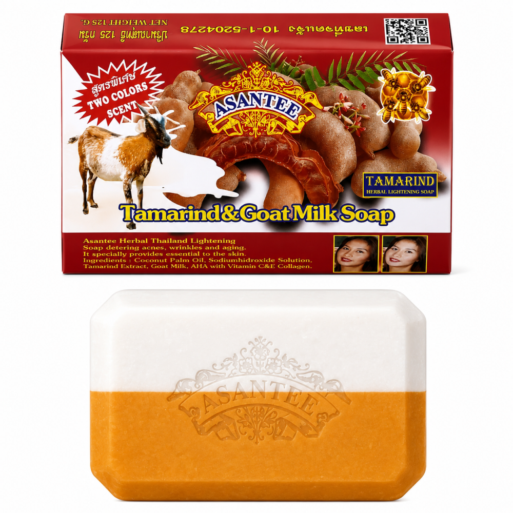 Asantee Tamarind & Goat Milk Herbal Soap 125g