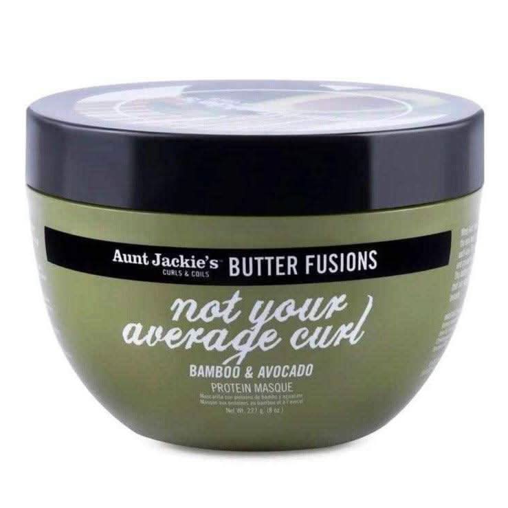 Aunt Jackie's Butter Fusions Not Your Average Curl Bamboo & Avocado Mascarilla 227g - Aladin Beauty