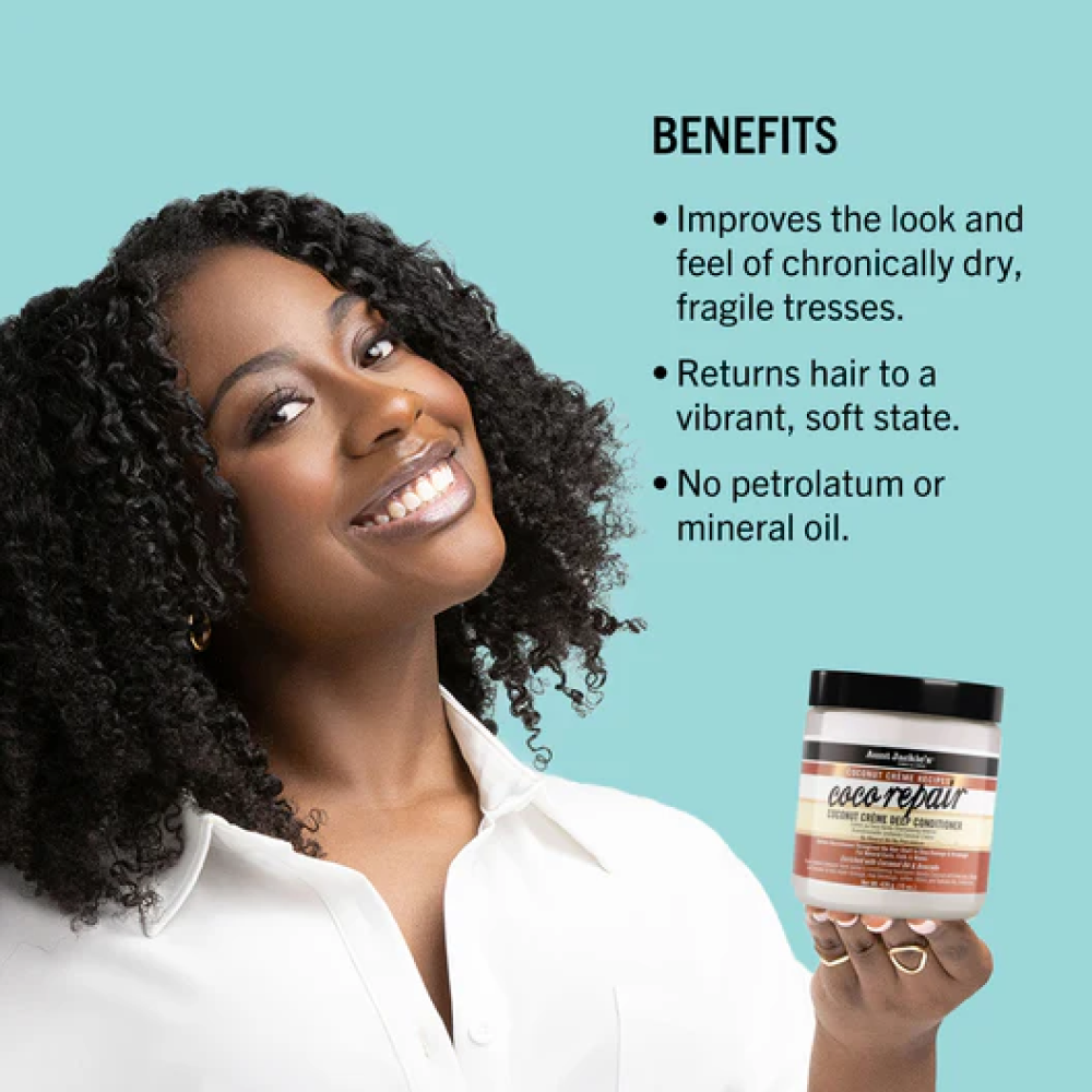 Aunt Jackie's Coco Repair Deep Conditioner 426g-All-Aladin Beauty