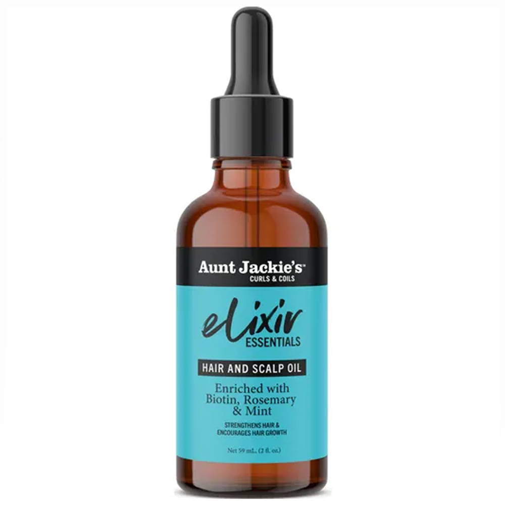 Aunt Jackie's Elixir Essentials Biotin And Rosemary Hair Scalp Oil 59ml