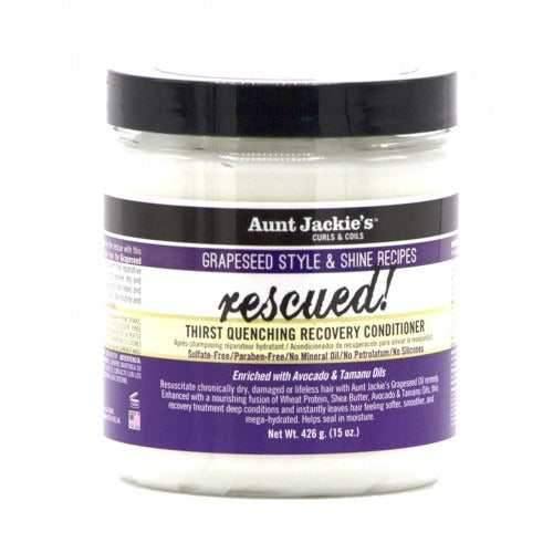 Aunt Jackie's Grapeseed Rescued! Thirst Quenching Recovery Conditioner 426g