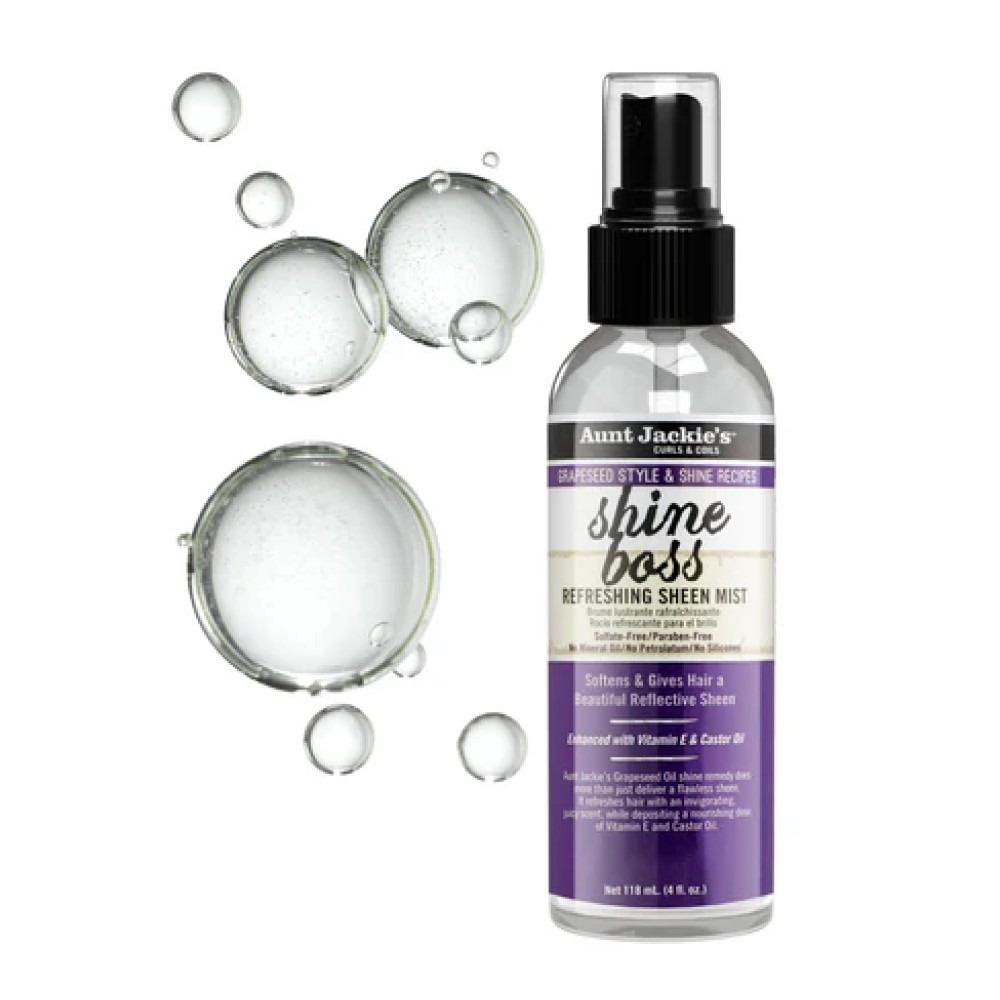 Aunt Jackie's Grapeseed Shine Boss Refreshing Sheen Mist 118ml