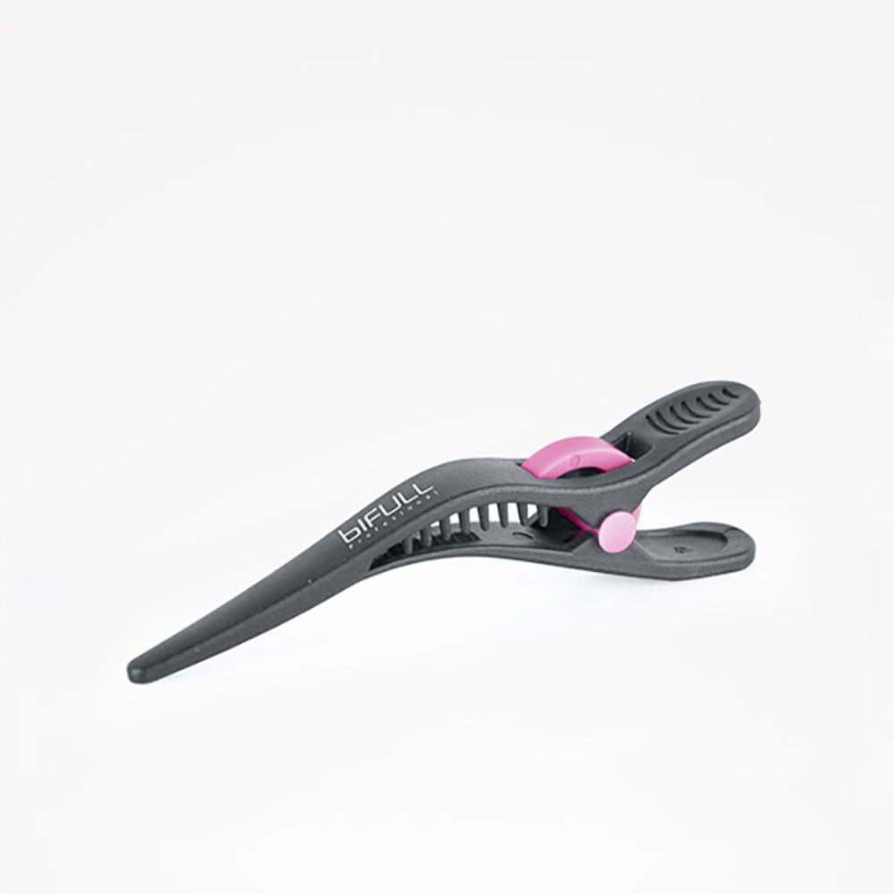 Bifull Sectioning Clips Black with Color Details (Pack of 4)