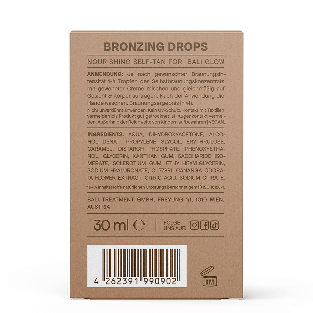 Bali Curls Bali Bronze Bronzing Drops 30ml