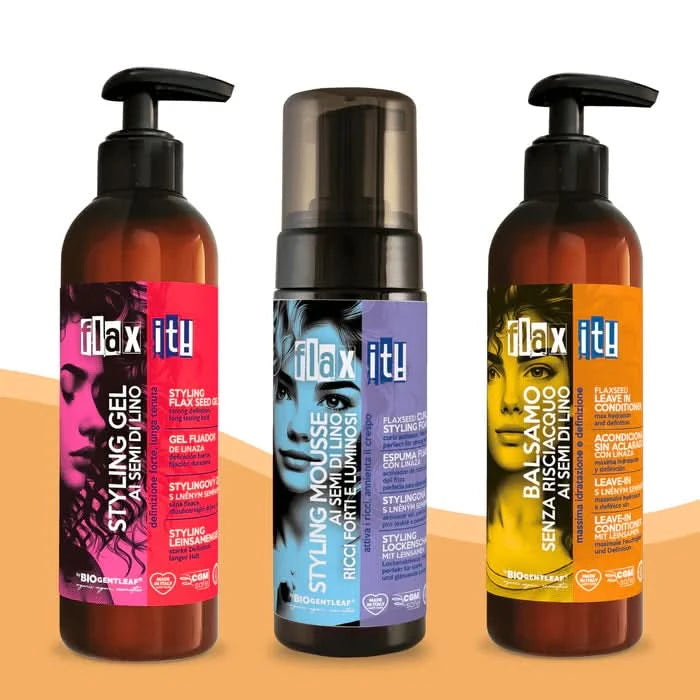 Bio Gentleaf Flax It Styling Gel Flaxseed Hold Gel 200ml