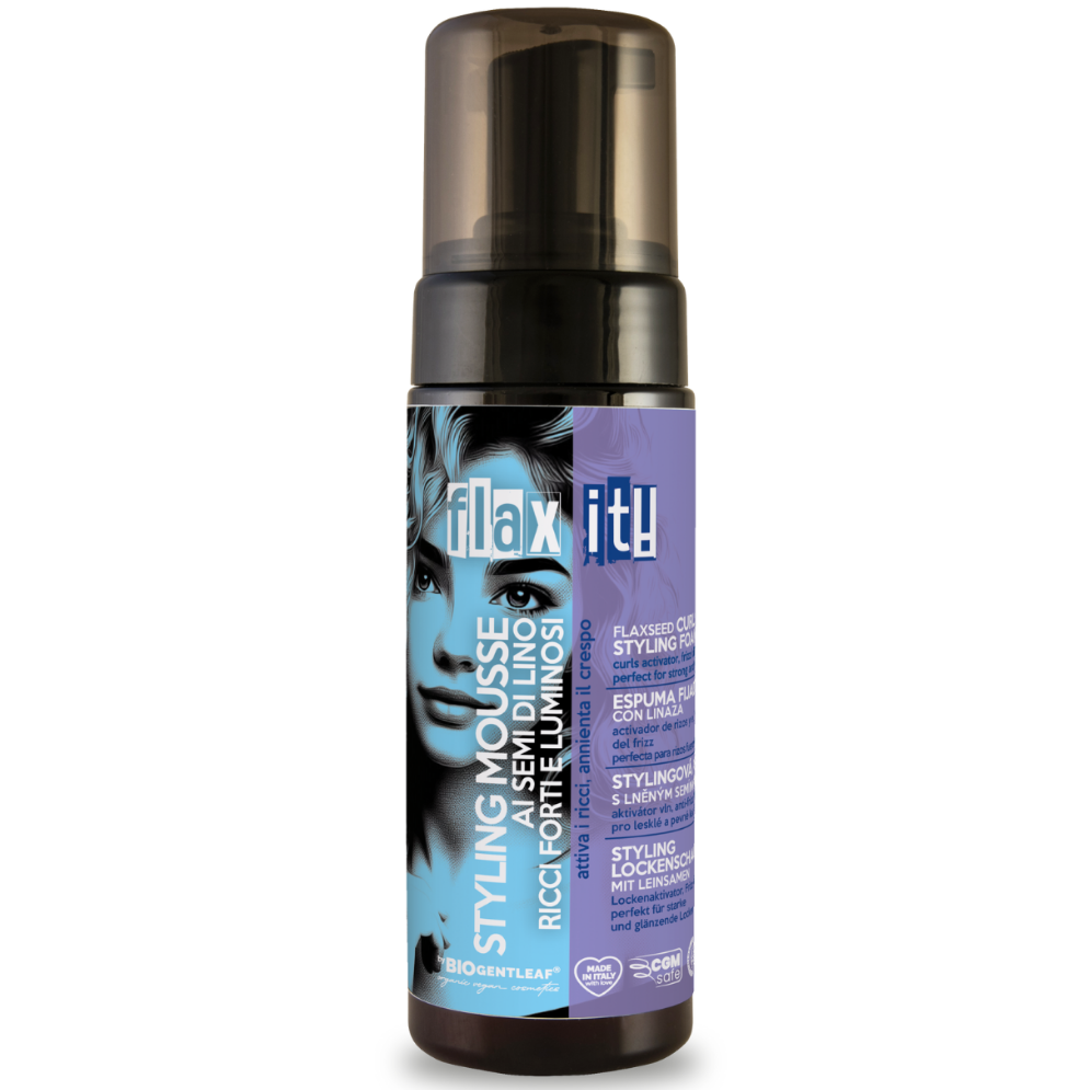 Bio Gentleaf Flax It Styling Mousse Flaxseed Hold Mousse 150 ml