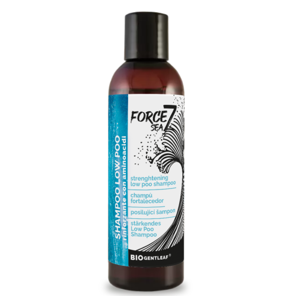 Bio Gentleaf Force 7 Sea Strengthening Low Poo Shampoo 200ml (Bottle)