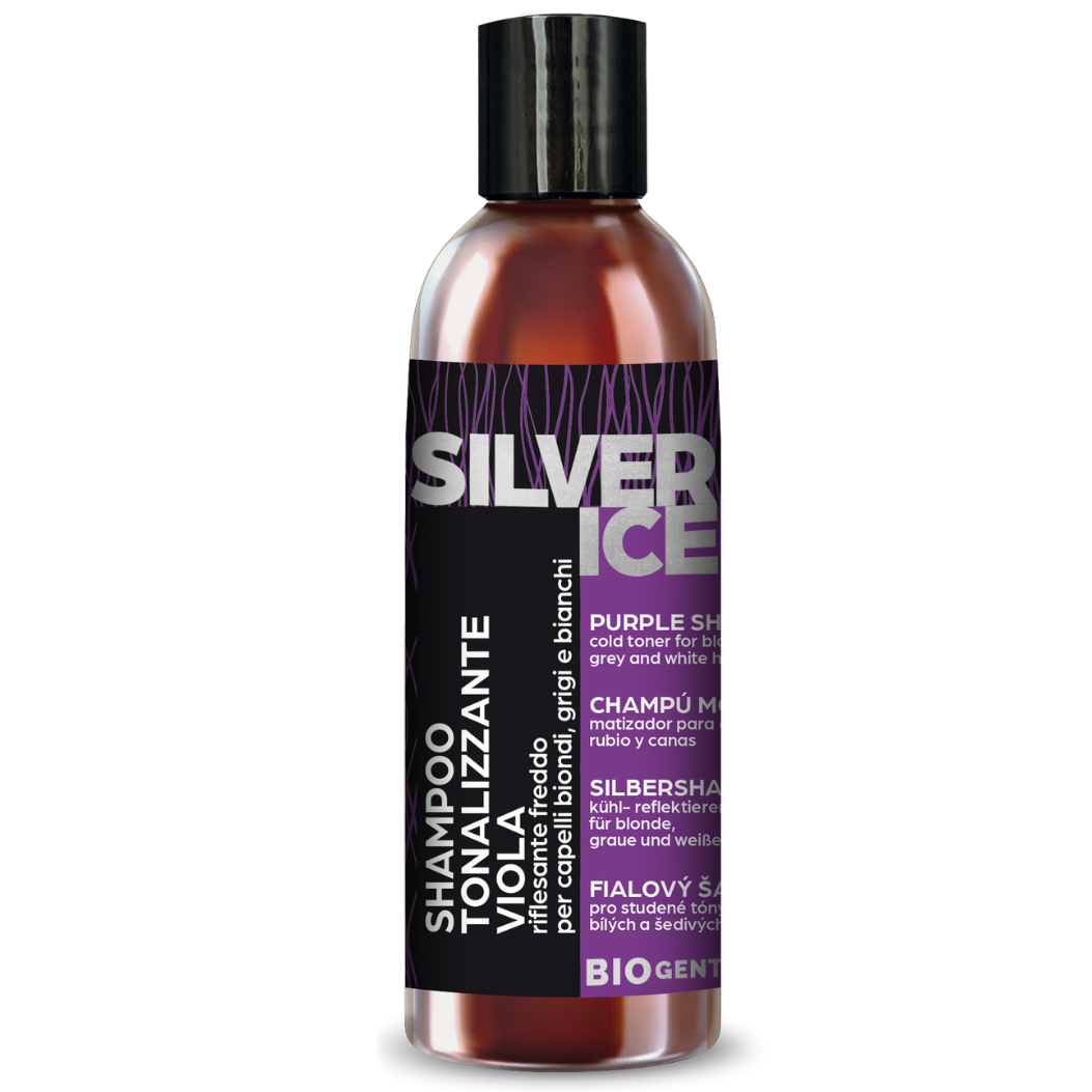 Bio Gentleaf Silver Ice Purple Shampoo 200ml-Toning Shampoo-Aladin Beauty