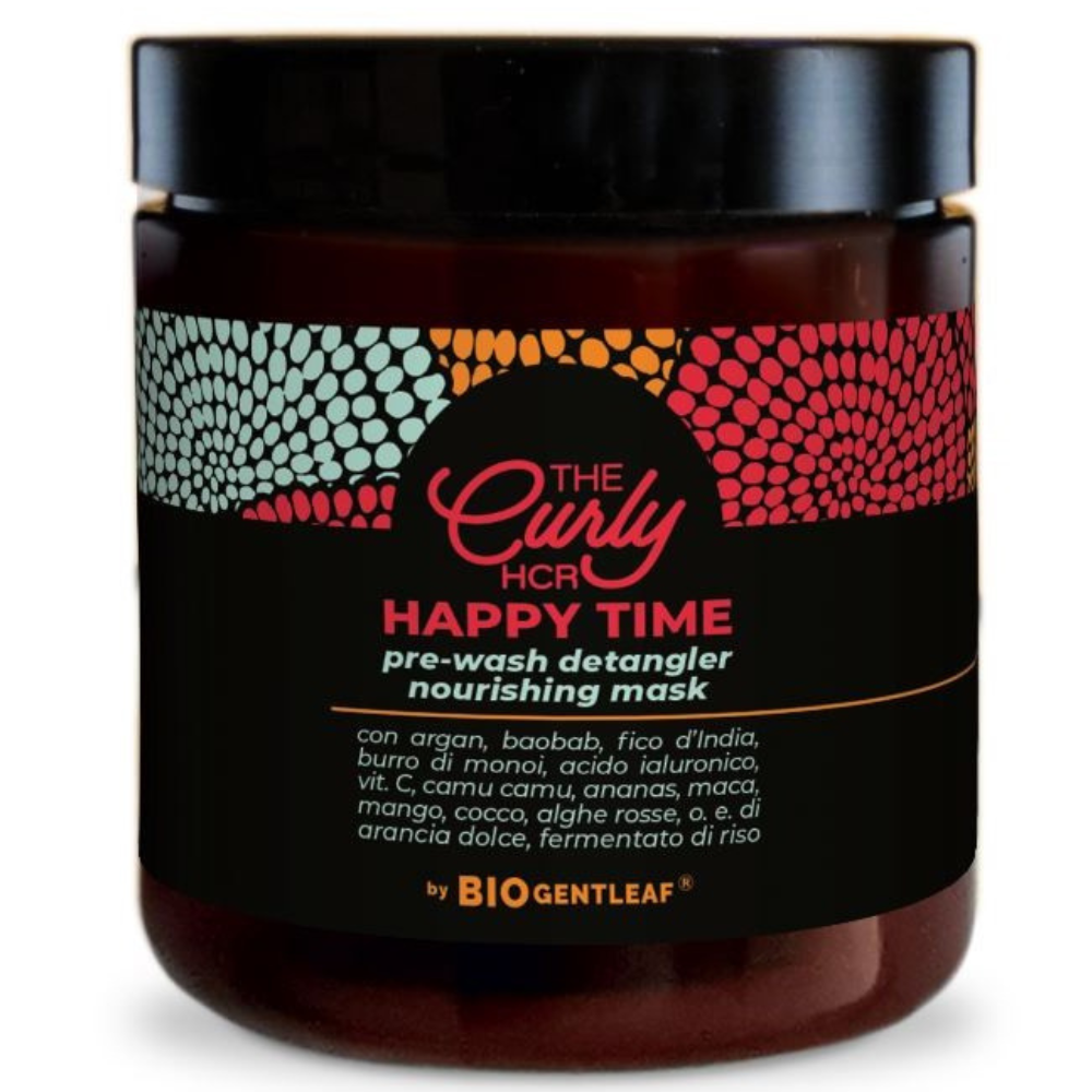 Bio Gentleaf The Curly HCR Happy Time Pre Wash Mask 250ml-Pre-Shampoo-Aladin Beauty