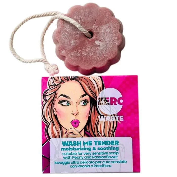 Bio Gentleaf Wash Me Tender Moisturizing & Soothing Shampo Bar 60g-Moisturizing Shampoo-Aladin Beauty