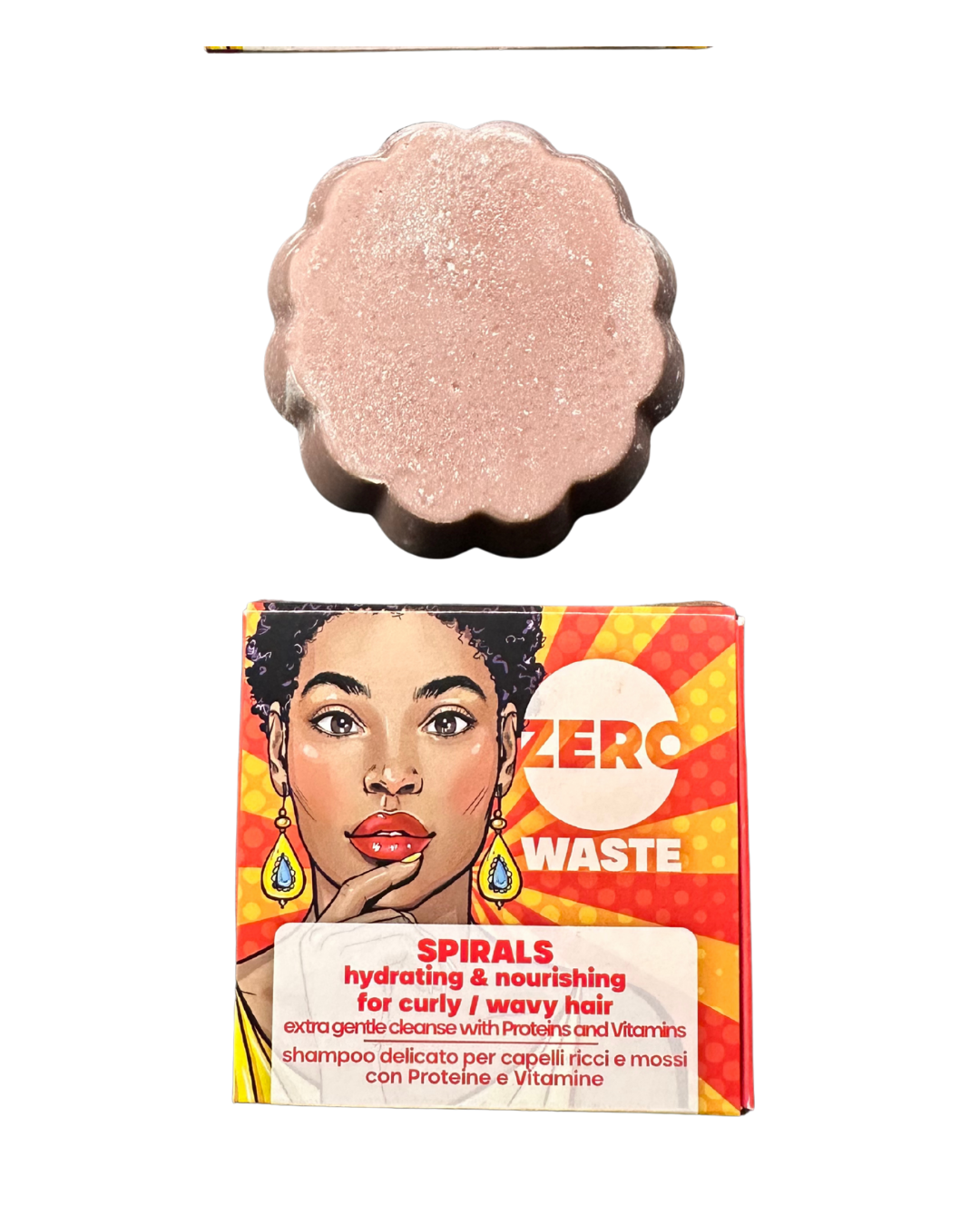 Bio Gentleaf Zero Waste Spirals Hydrating & Nourishing Shampoo Bar