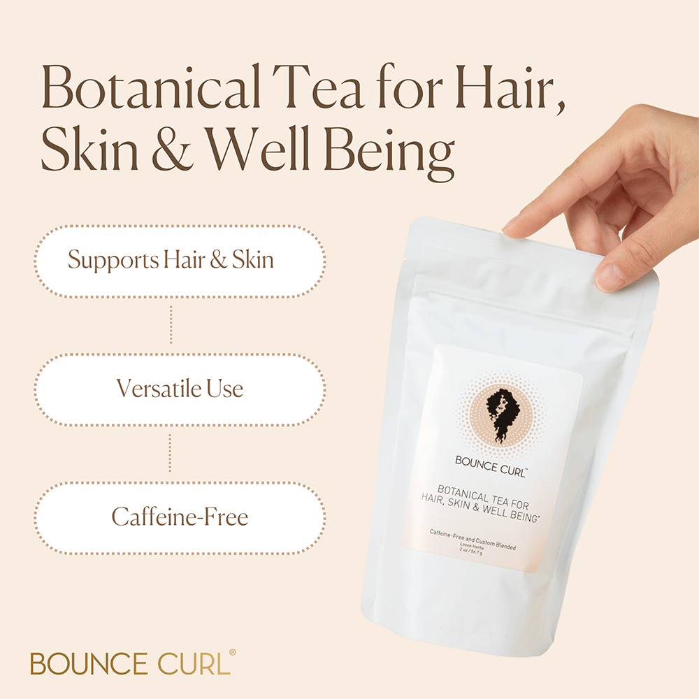 Bounce Curl Botanical Tea for Hair, Skin & Well Being-Herbal Hair Treatment-Aladin Beauty