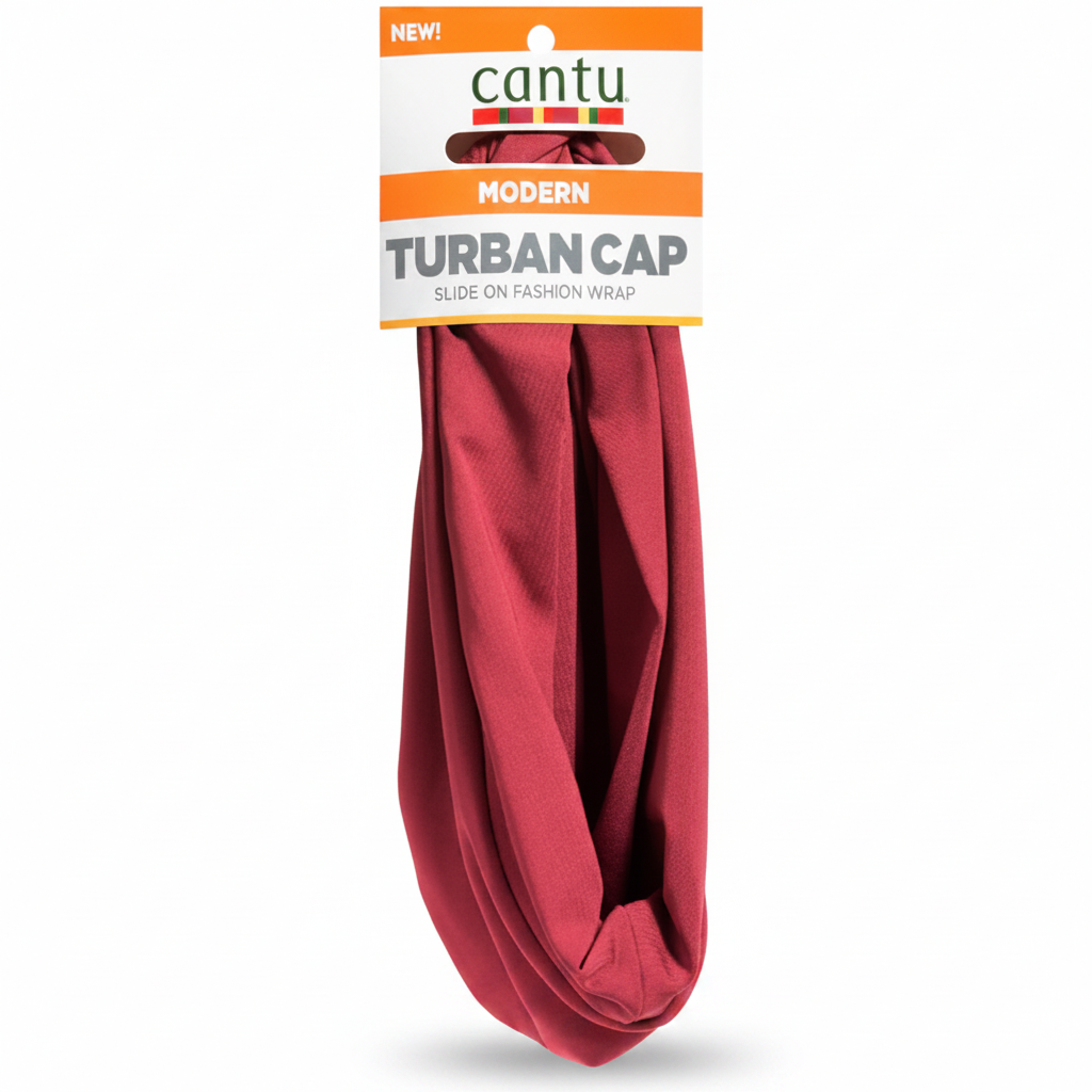 Cantu Accessories Turban Modern Cap Red #07885